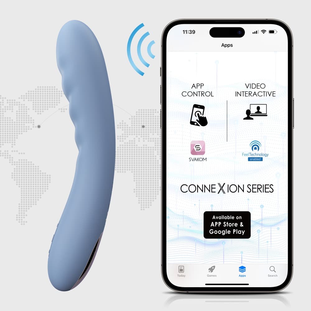 Stoßvibrator „Ava Neo“ auch per App steuerbar