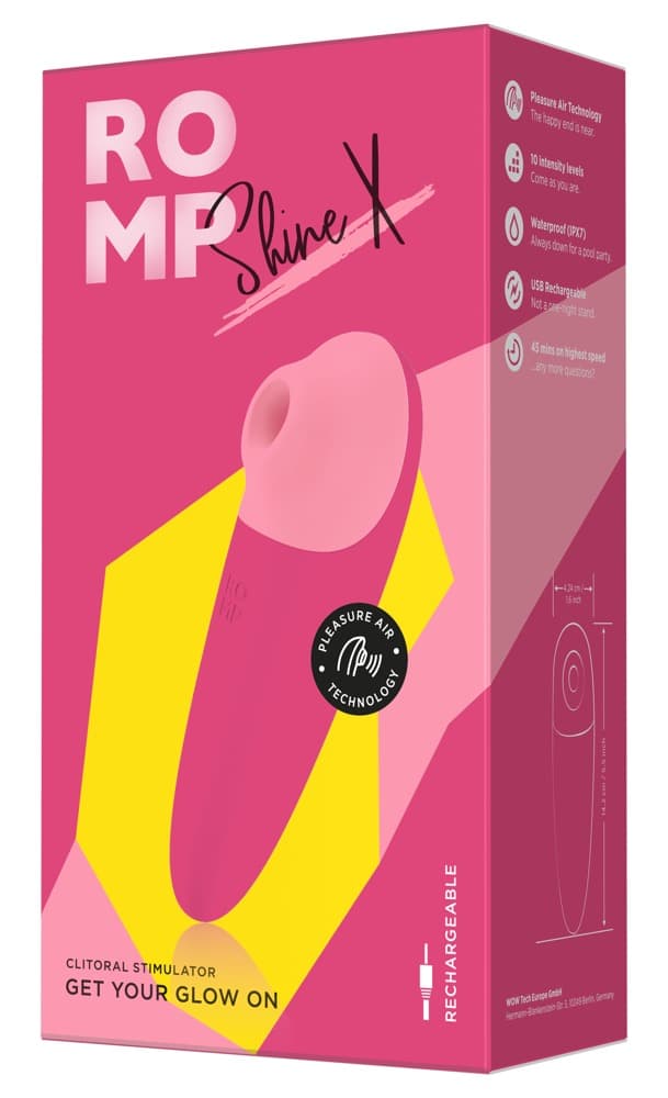 Pulsator ROMP by Womanizer „Shine X“
