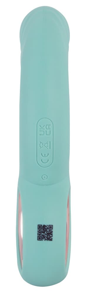 Stoßvibrator mit Kugel-Klitorisvibrator