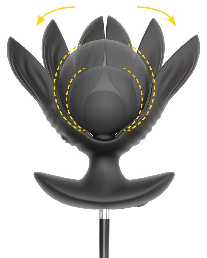 Analvibrator mit Spreiz- und Pumpfunktion