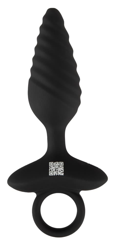 Vibro-Analplug im Spiral-Design