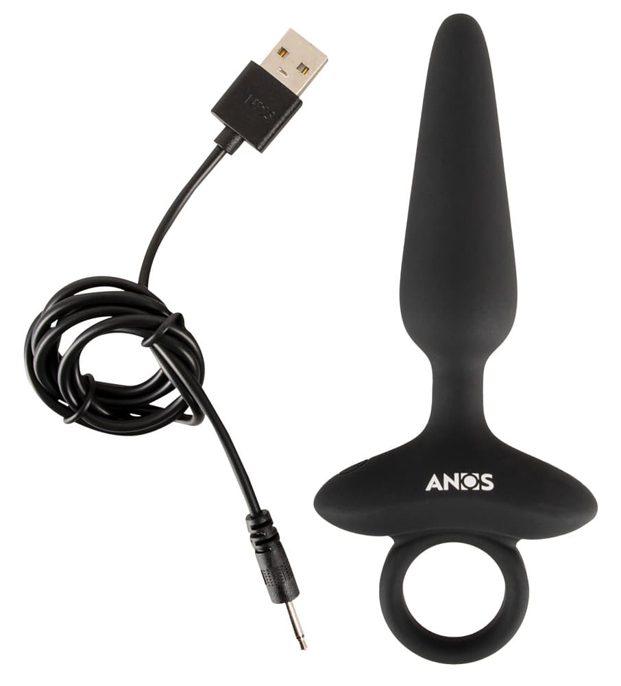 Vibro-Analplug mit 10 Vibrationsmodi