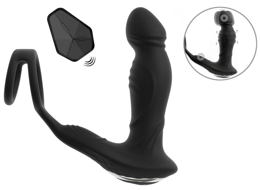 Prostata-Vibrator mit Fernbedienung