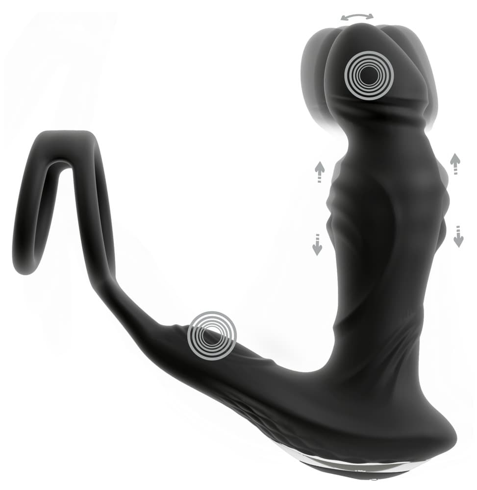 Prostata-Vibrator mit Fernbedienung