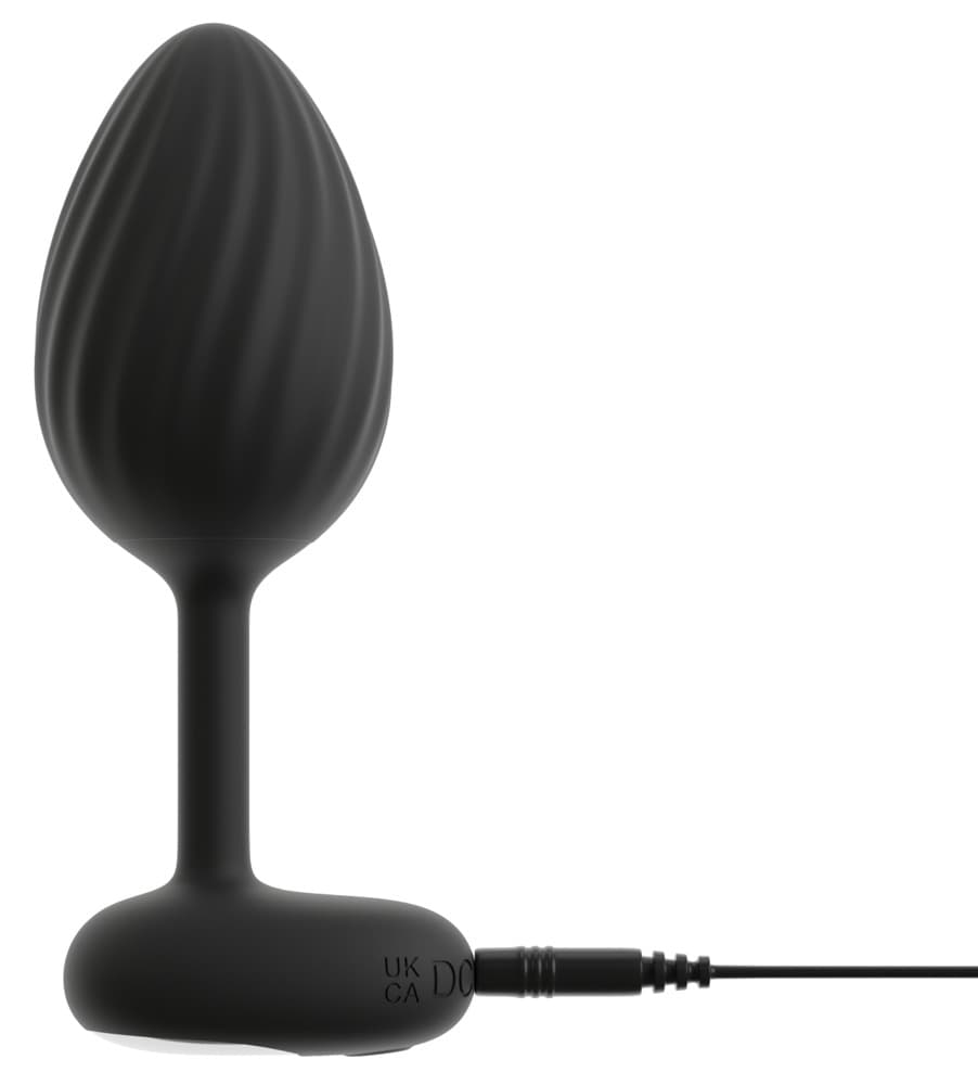 3-teiliges Analplug-Set mit Vibration