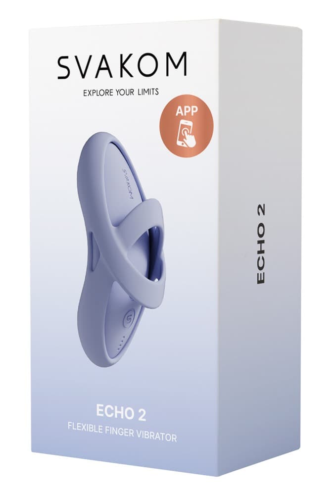 Fingervibrator „Echo 2“ mit Wärmefunktion