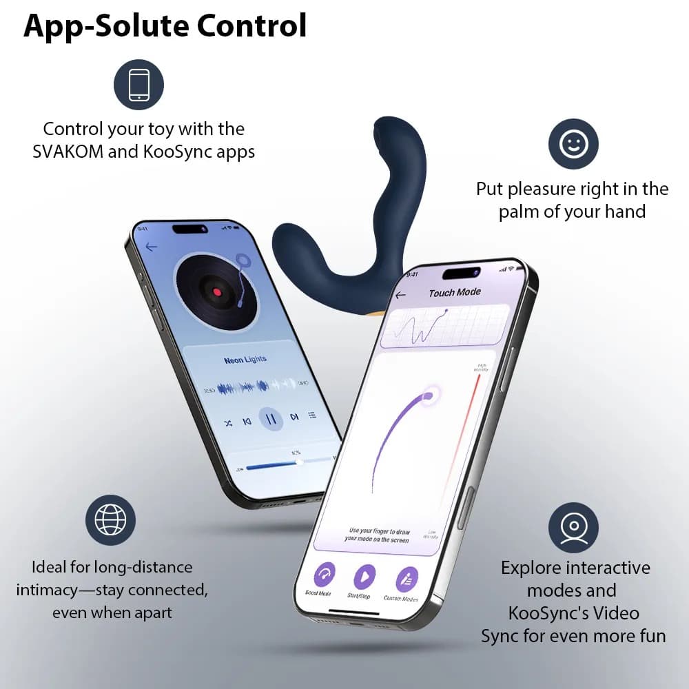 Analvibrator „Iker Neo“ auch per App steuerbar