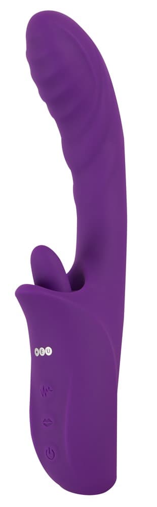 Vibrator „be Naughty“ mit Zungen-Klitorisreizer