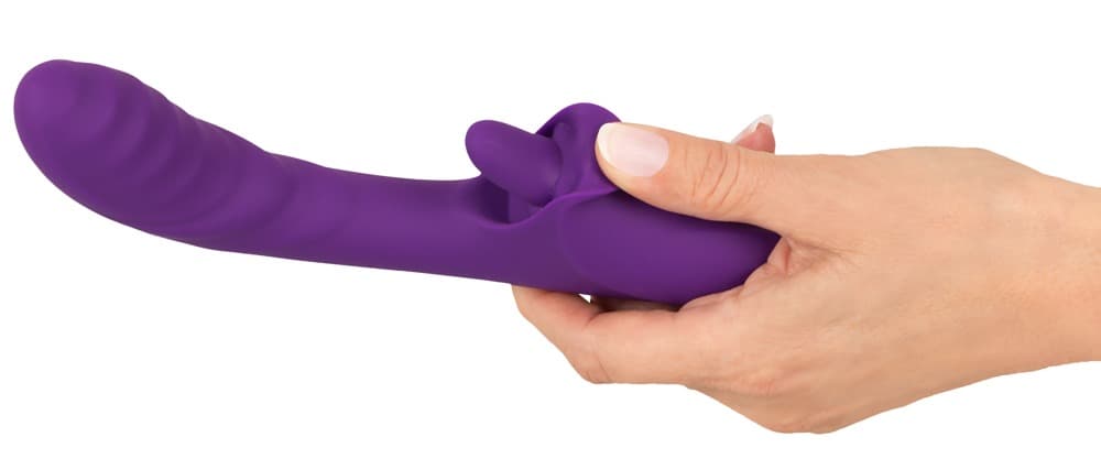 Vibrator „be Naughty“ mit Zungen-Klitorisreizer