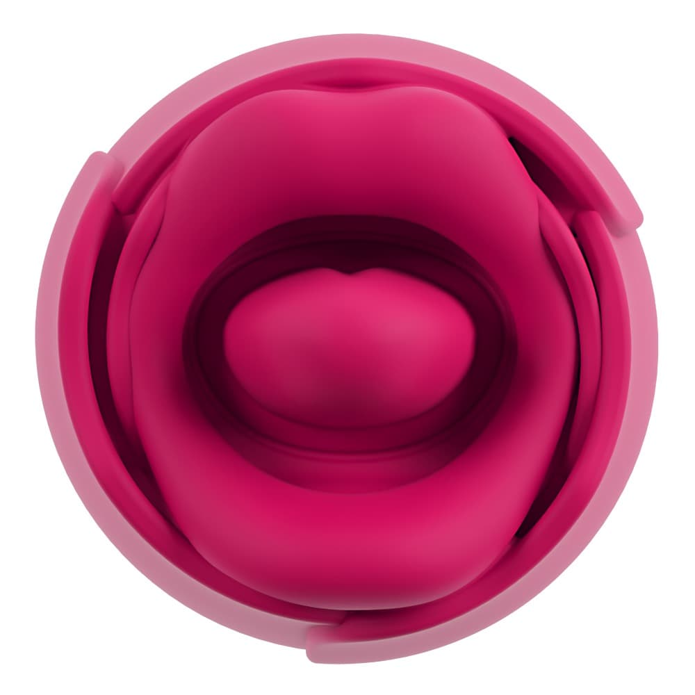 Auflegevibrator „Oral Fun“ mit vibrierender Leck-Zunge