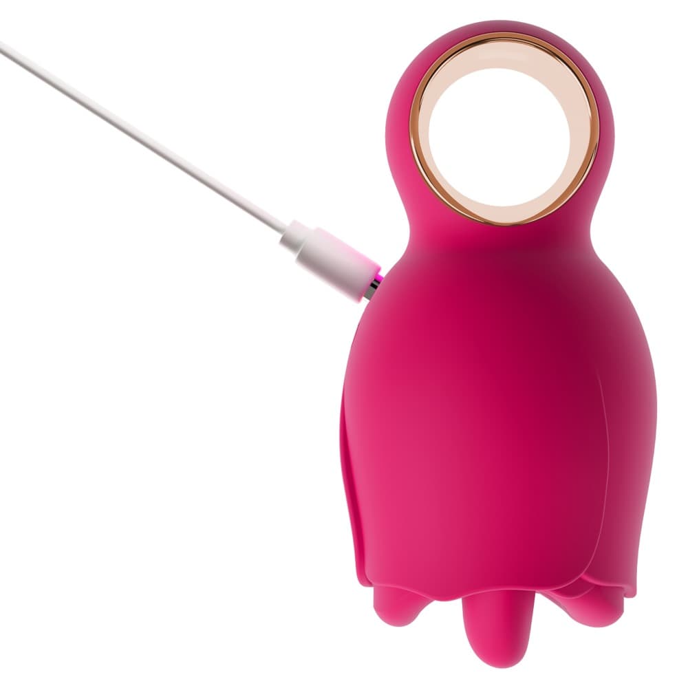 Auflegevibrator „Oral Fun“ mit vibrierender Leck-Zunge