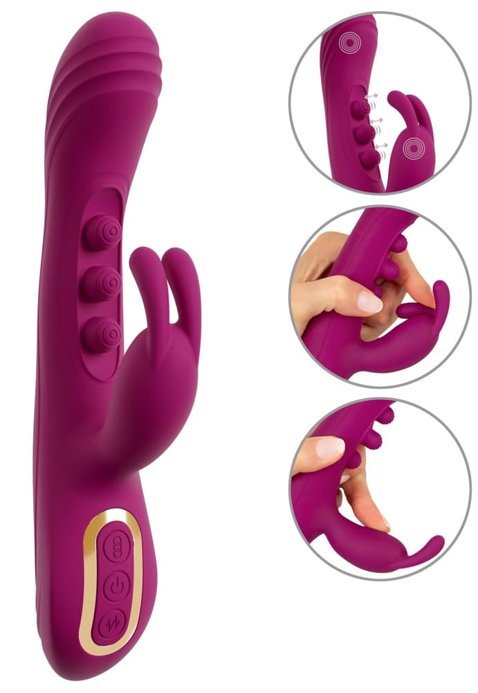 Rabbitvibrator „Can help you squirt!“ mit 2 Funktionen