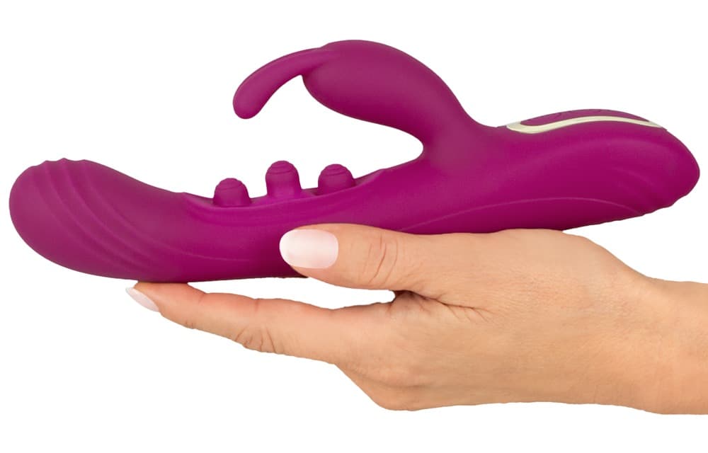 Rabbitvibrator „Can help you squirt!“ mit 2 Funktionen
