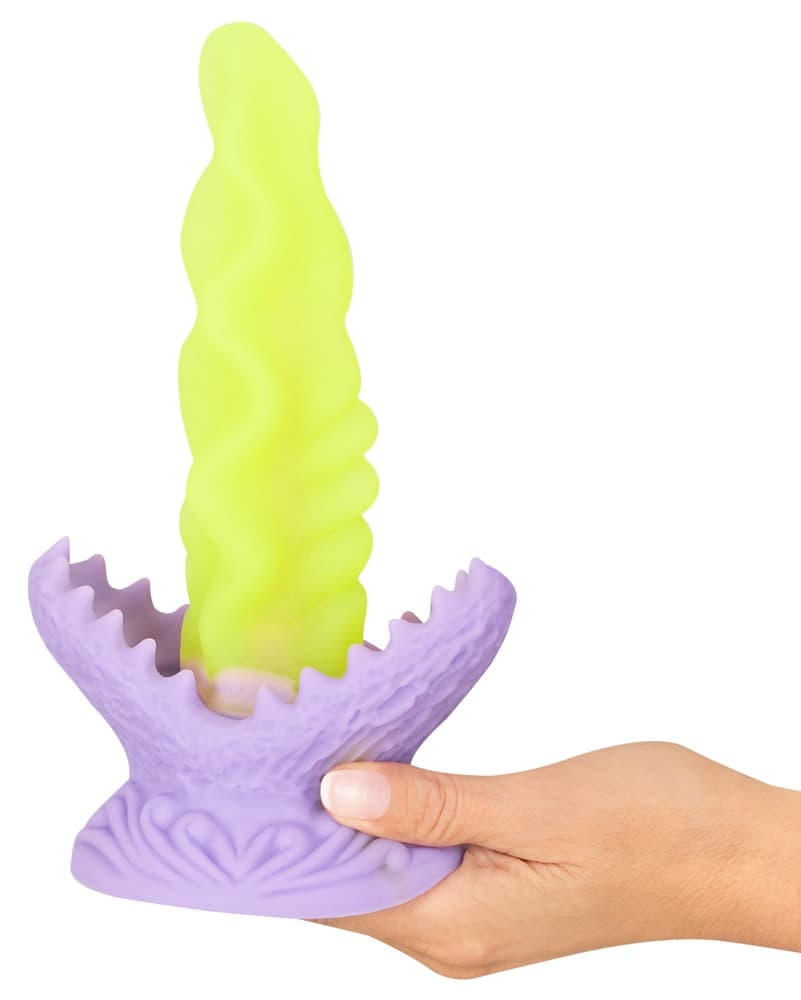 Dildo „Passionate Plant“ mit LED-Beleuchtung in 10 Modi