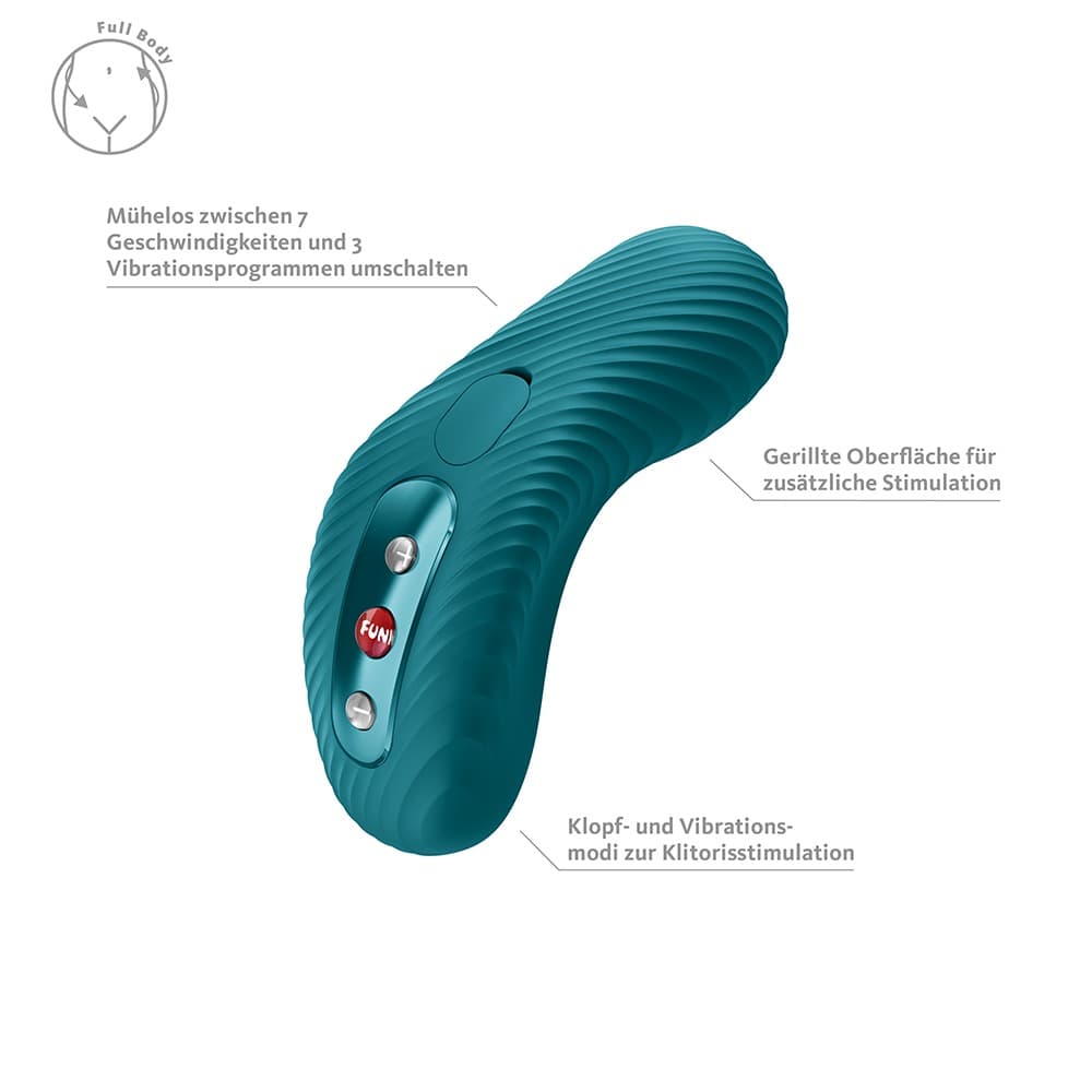 Auflegevibrator „Laya III“ mit 10 Vibrations-/Klopfmodi