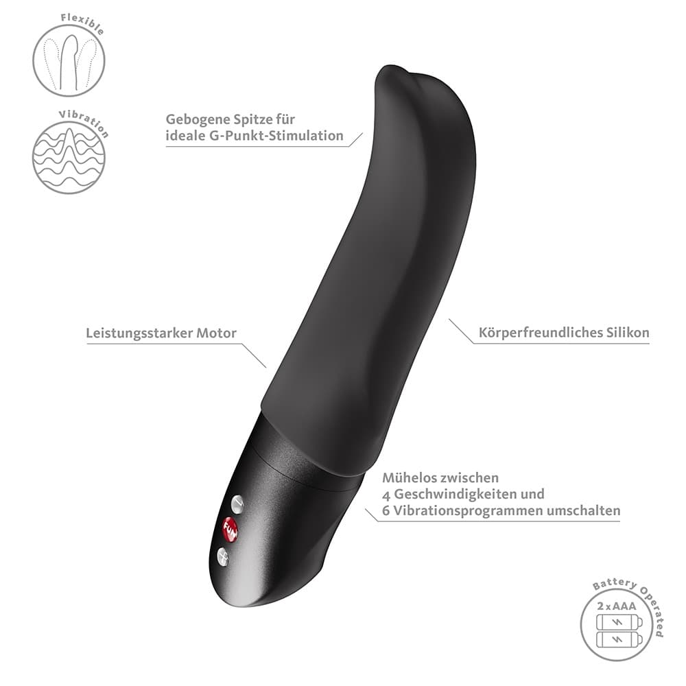 G-Punkt-Vibrator „DIVA DOLPHIN“ mit 6 Vibrationsmodi in 4 Geschwindigkeiten