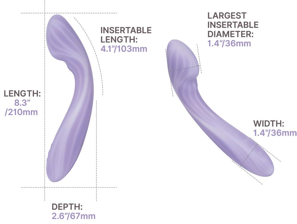 G-Punkt-Vibrator „Margot“ mit 2 Motoren