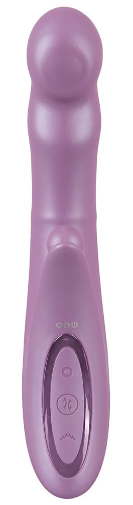 Rabbitvibrator „be Warming“ mit pulsierender Stoßfunktion
