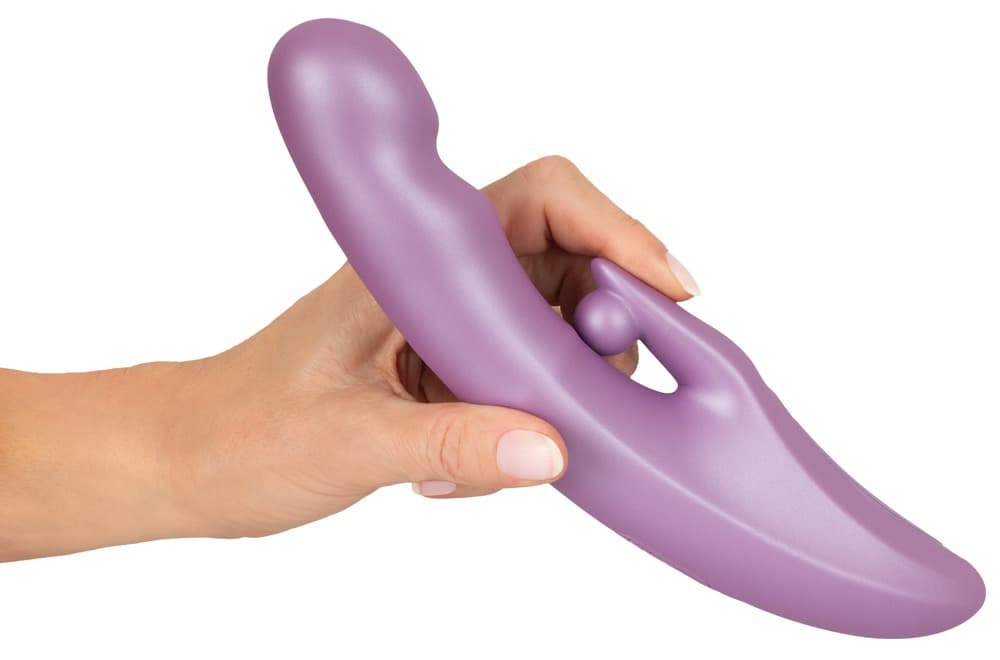 Rabbitvibrator „be Warming“ mit pulsierender Stoßfunktion