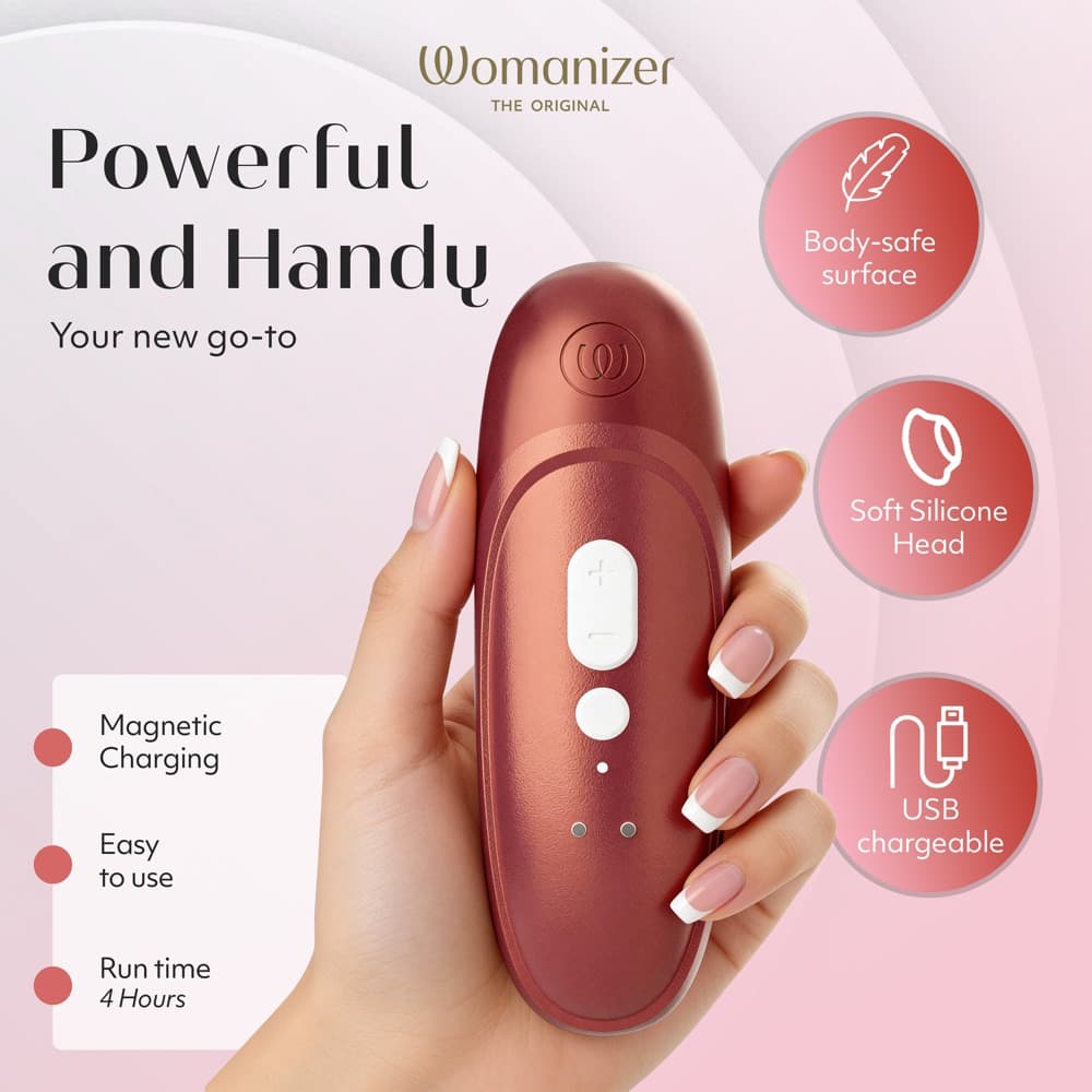 Pulsator „Womanizer Pro“ mit 11 Intensitätsstufen