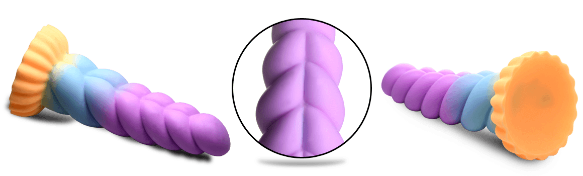 Creature Cocks Mystique Silicone Unicorn Dildo