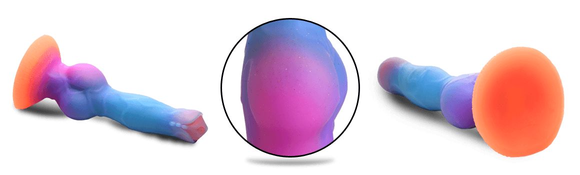 Creature Cocks Space Cock Glow-in-the-Dark Alien