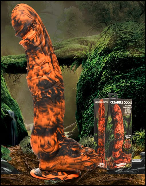 Creature Cocks Sabretooth Silicone Dildo