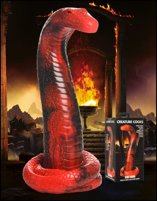 Creature Cocks King Cobra King Cobra Silicone Dildo