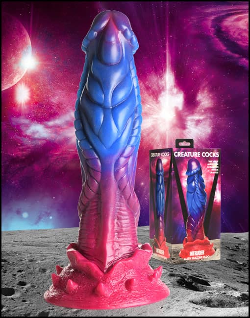 Creature Cocks Intruder Alien Silicone Dildo