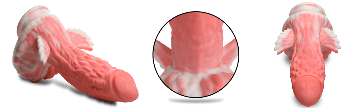 Creature Cocks Pegasus Pecker Winged Silicone Dildo
