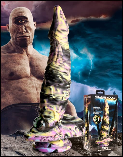 Creature Cocks Cyclops Monster Silicone Dildo