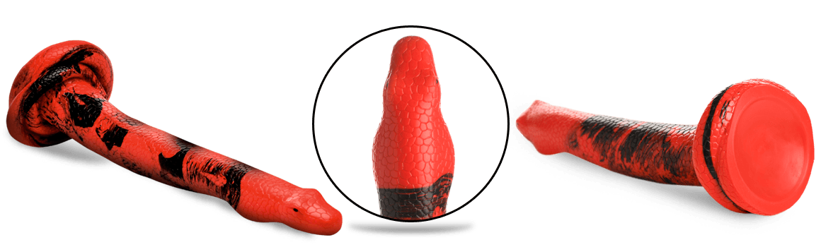 Creature Cocks King Cobra - X-Large 18" Long Silicone Dong