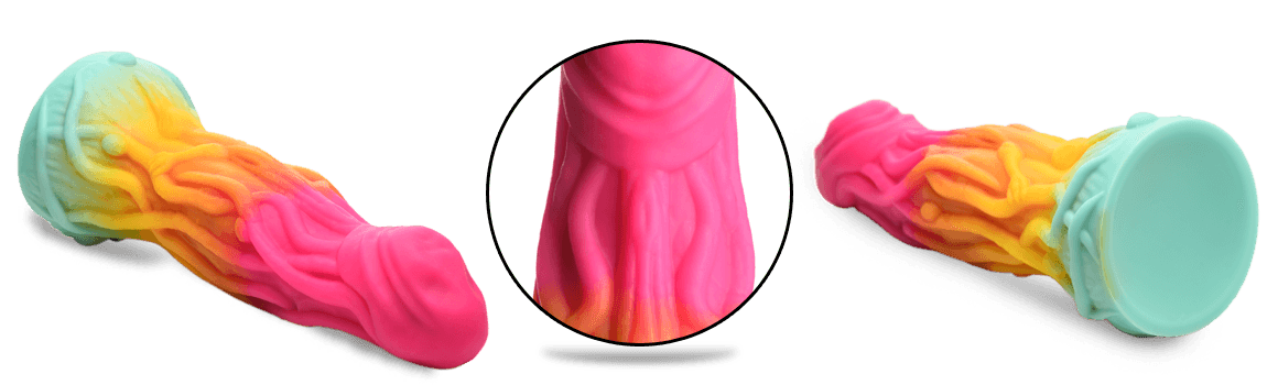 Creature Cocks Shape Shifter Alien Silicone Dildo