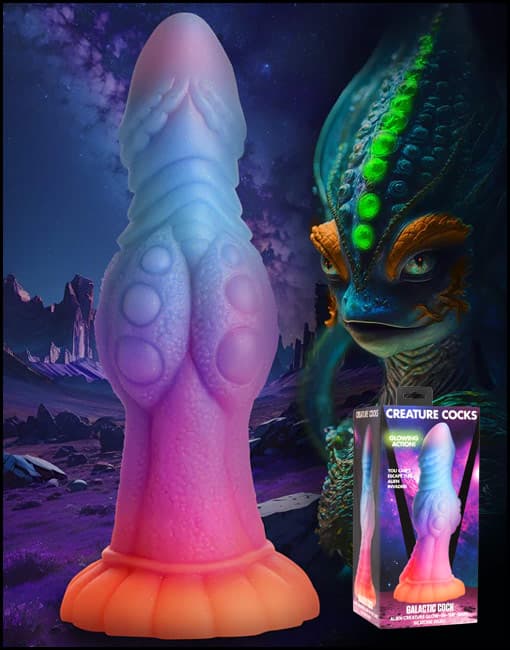 Creature Cocks Galactic Cock Alien Creature Glow-in-the-Dark