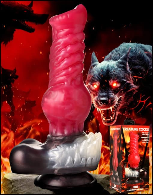 Creature Cocks Cujo Canine Silicone Dildo