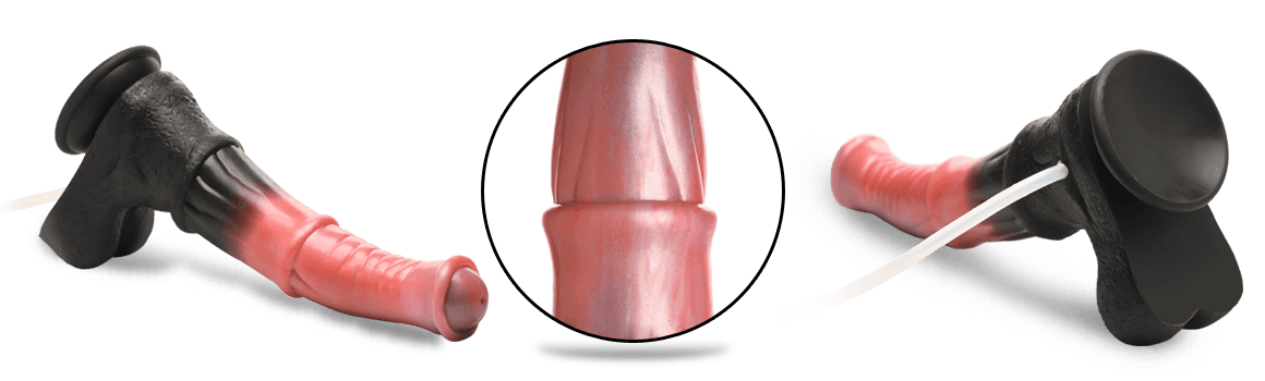 Creature Cocks Centaur Explosion Squirting Silicone Dildo
