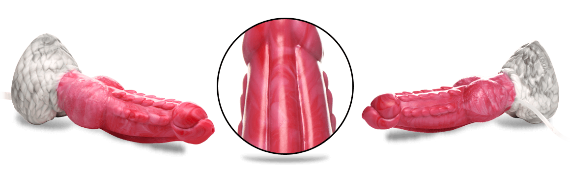 Creature Cocks Resurrector Phoenix Squirting Silicone Dildo
