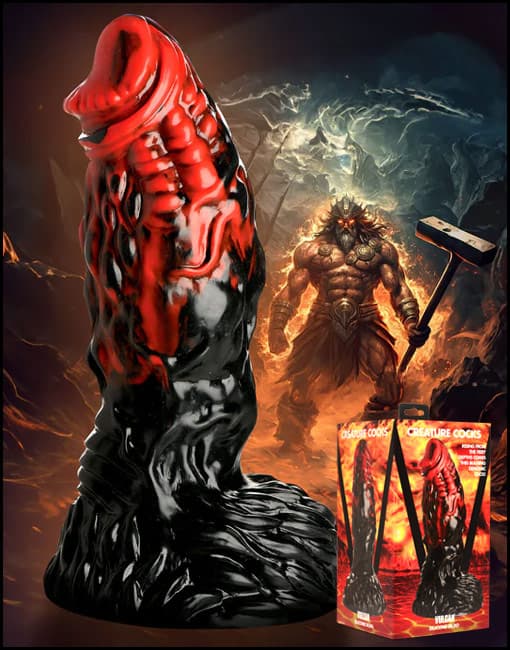 Creature Cocks Vulcan Silicone Dildo