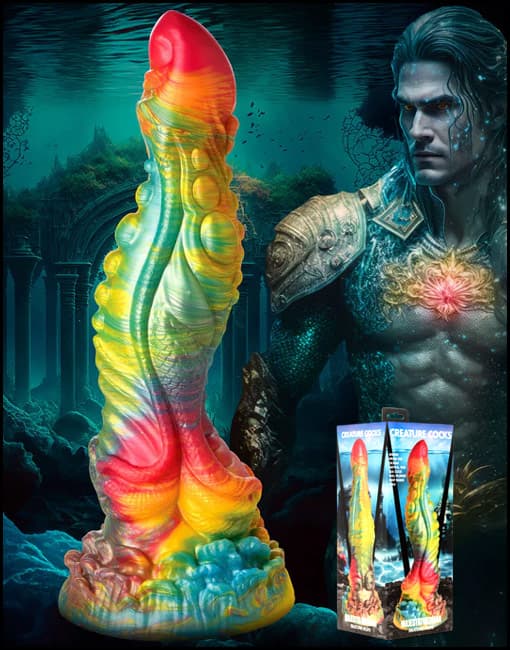 Creature Cocks Majestic Merman Silicone Dildo