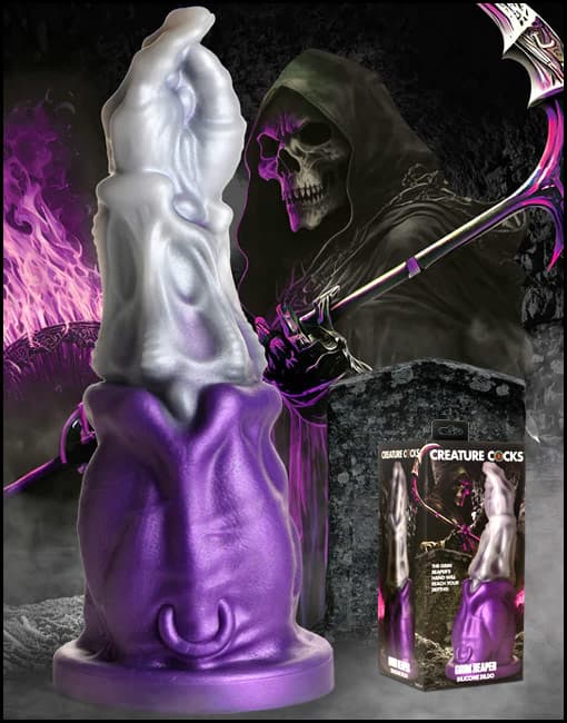 Creature Cocks Grim Reaper Silicone Dildo