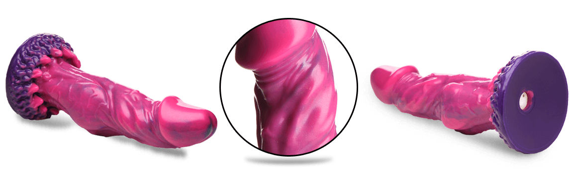 Creature Cocks Xenox Vibrating Silicone Dildo with Remote