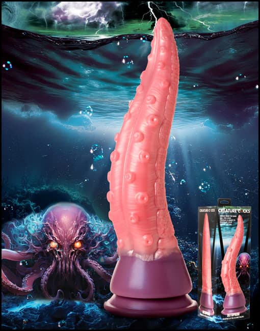 Creature Cocks Octoprobe Tentacle Silicone Dildo