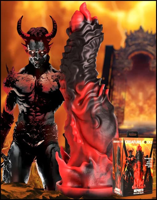 Creature Cocks Mephisto Silicone Dildo