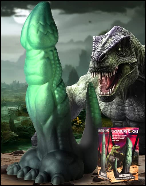 Creature Cocks Dickosaur Dinosaur Silicone Dildo