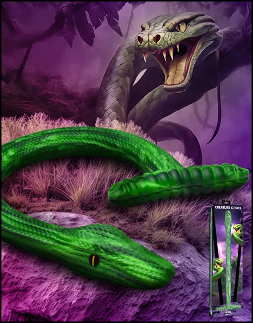 Creature Cocks Slither Silicone Dildo