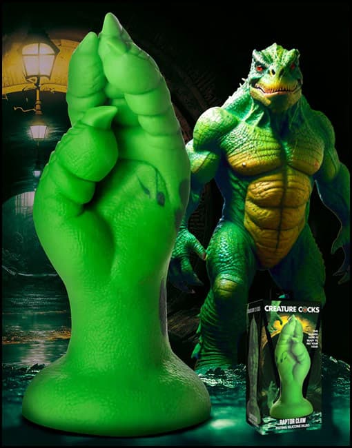 Creature Cocks Raptor Claw Fisting Silicone Dildo