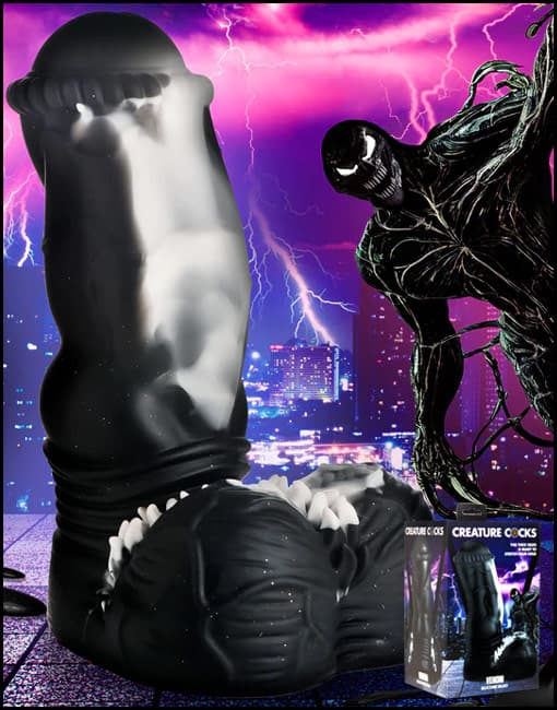 Creature Cocks Venom Silicone Dildo