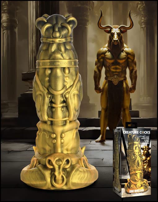 Creature Cocks King Minotaur Silicone Dildo