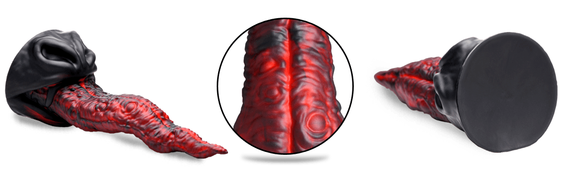 Creature Cocks Dragon Tongue Silicone Dildo
