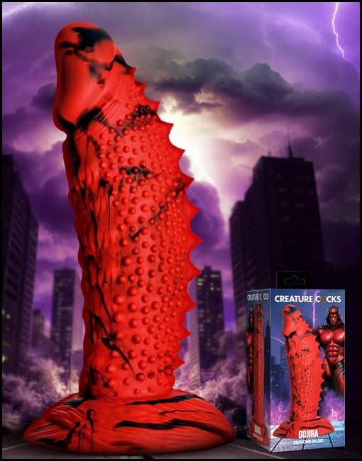 Creature Cocks Gojira Silicone Dildo